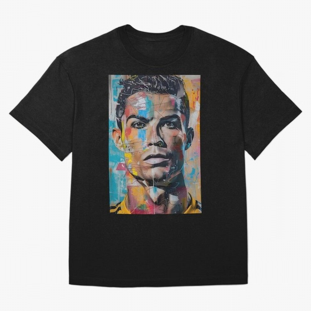 Christiano Ronaldo Oversized T-Shirt Elevate FIFA World Cup 2026 Capturing Cristiano Ronaldo, Haaland and CR7, Argentina, France and Brazil Energy, Championship Spirit, Famous Goals, Roaring Crowds and International Football Unity; Made for