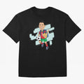 BACK TO SCHOOL - CARICATURE - CHRISTIANO - RONALDO Oversized T-Shirt Live the Energy of Global Football Passion for FIFA World Cup 2026 Group Stage, Connected to Messi, Neymar and Mbappe, Germany, Soccer Culture, Superstar Moments, National Team