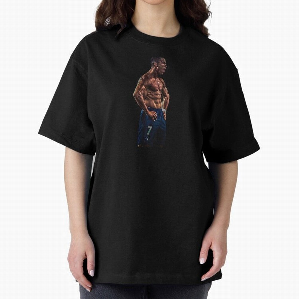 Christiano Ronaldo CR7 Oversized T-Shirt Celebrate Fan Favorites in FIFA World Cup 2026 USA Canada Mexico Spirit, Featuring England, France and Netherlands, Mbappe and Neymar, Game Day Rituals, Football Legends, Country Pride and the Road to the