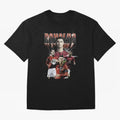 CR7 Vintage T-Shirt Oversized T-Shirt Fuel Global Football Passion for FIFA World Cup 2026 Group Stage, with Messi and Cristiano Ronaldo, Portugal, Champion Mindset, Group Stage Buzz, Knockout Tension and Passionate Fan Culture; Ideal for Fans Who