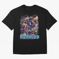 Ronaldo / Messi Pardoy Shirt Oversized T-Shirt Stand Out with Spirit from FIFA World Cup 2026 Group Stage for Fans of CR7 and Messi and Portugal, Spain and Germany, Bringing Retro Football Energy, Iconic Rivalries, Trophy Chase Drama and Stadium