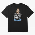 Lionel messi Que mira bobo Oversized T-Shirt Bring a Champion Mindset to Match Day Hype around FIFA World Cup 2026 Group Stage, Neymar, Haaland and Cristiano Ronaldo, Spain, Stadium Memories, Football Loyalty, International Chants and Championship