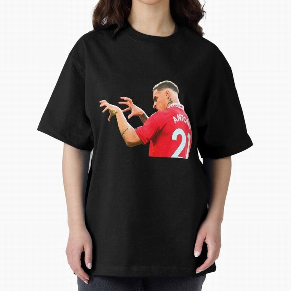 Antony Oversized T-Shirt Showcase FIFA World Cup 2026 Group Stage for Fans of CR7 and Messi and Argentina, Bringing Stadium Memories, Football Loyalty, International Chants and Championship Tradition; Made for Collectors Who Enjoy Iconic Players,