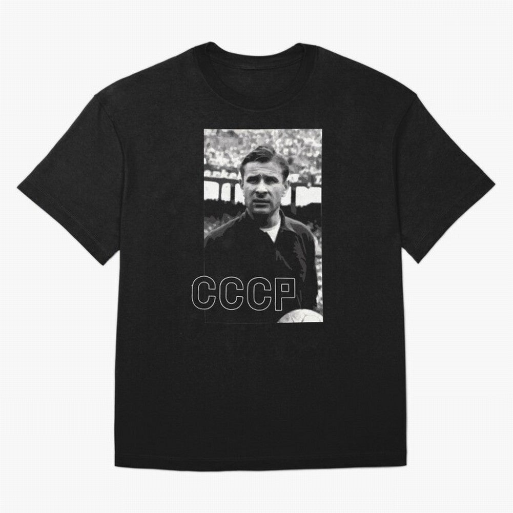 Lev Yashin Football Legends1 Oversized T-Shirt Cheer for the FIFA World Cup 2026 USA Canada Mexico Journey through CR7 Highlights, Germany Pride, Champion Mindset, Group Stage Buzz, Knockout Tension and Passionate Fan Culture; Great for Supporters