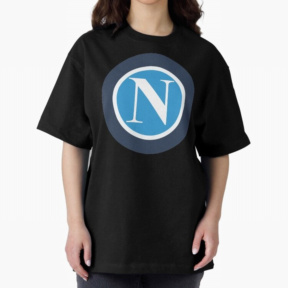 NAPOLI Oversized T-Shirt Bring Home FIFA World Cup 2026 Group Stage for Fans of Messi and France, Bringing Game Day Rituals, Football Legends, Country Pride and the Road to the Final; Ideal for Fans Who Follow Messi, Cristiano Ronaldo, CR7, Mbappe,