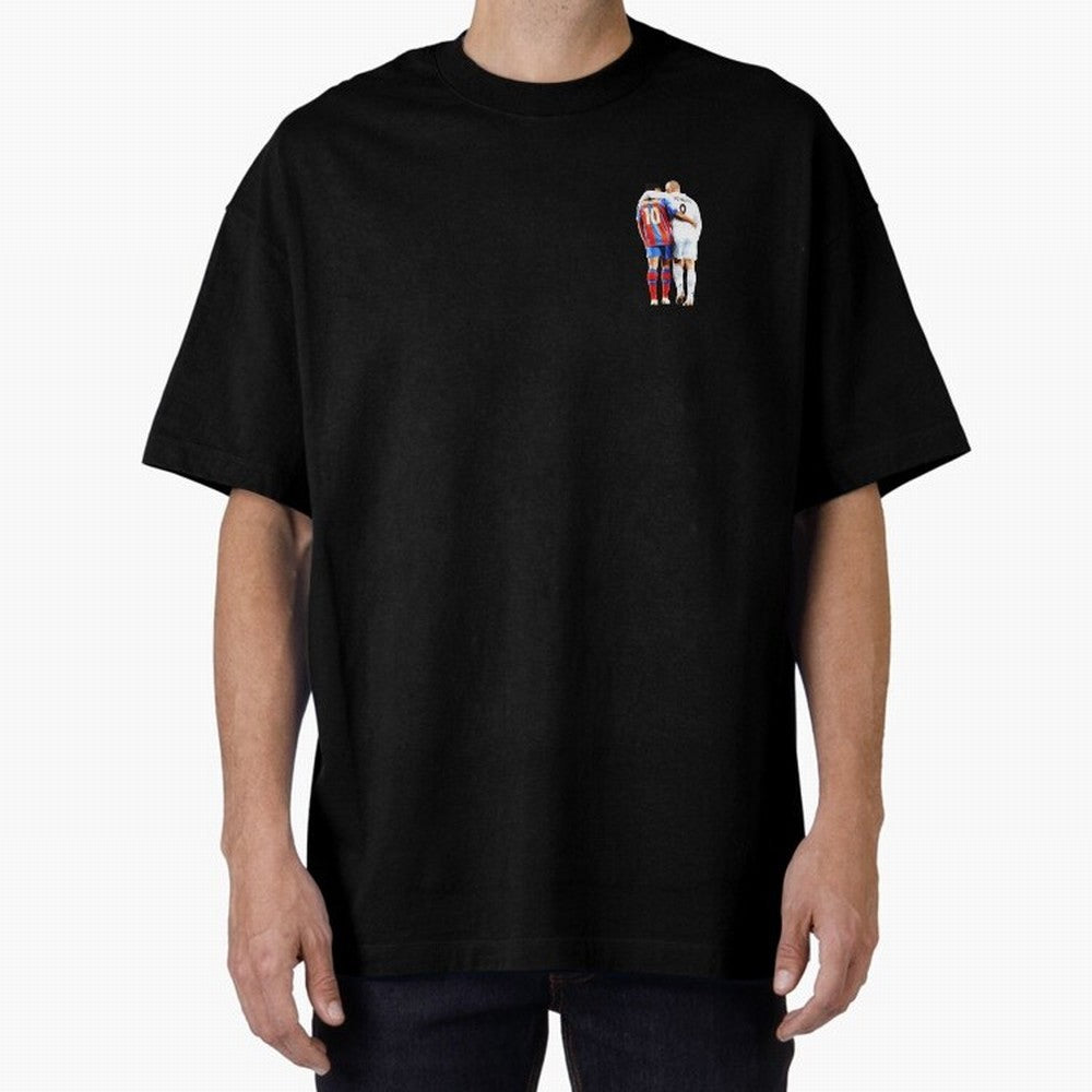 Ronaldinho and R9 Ronaldo Oversized T-Shirt Join Supporters Worldwide for the FIFA World Cup 2026 Journey through Messi, Neymar and Mbappe Highlights, Portugal, Spain and Germany Pride, Goal Celebration Energy, Supporter Heritage, Football Icons