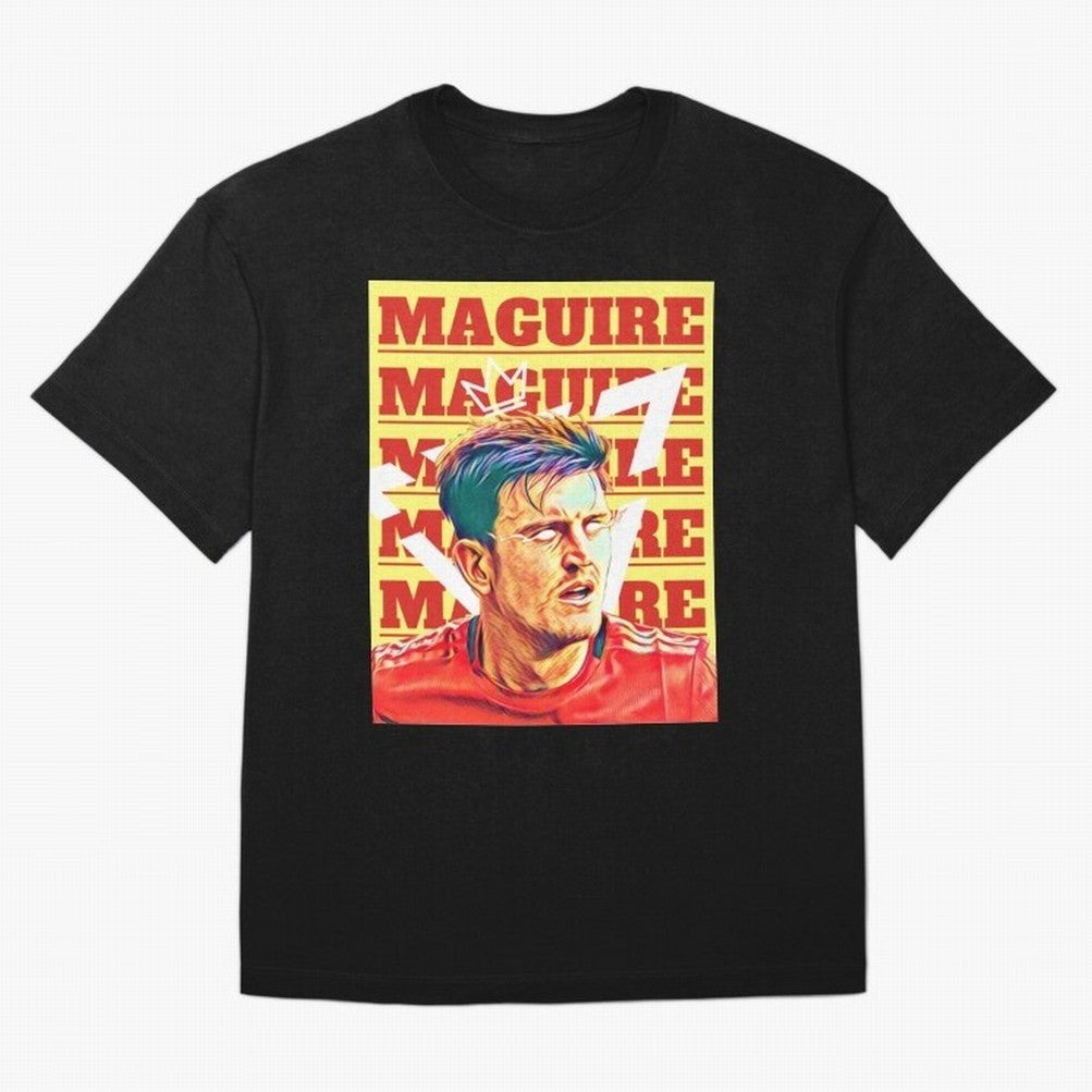 HARRY MAGUIRE, THE CAPTAIN Oversized T-Shirt Fuel Your Fan Pride for FIFA World Cup 2026 Group Stage Highlighting Messi, Brazil Energy, Match Day Excitement, Supporter Culture, Golden Goals and Global Football Passion; Created for Match Day
