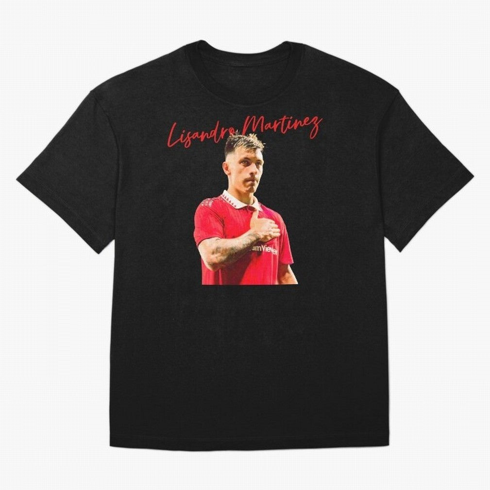 Lisandro Martinez Oversized T-Shirt Support Iconic Players in FIFA World Cup 2026 Group Stage Spirit, Inspired by Spain, Messi, Neymar and Mbappe, Supporter Pride, Iconic Celebrations, Legendary Names and Global Match Day Energy; Made for Die Hard