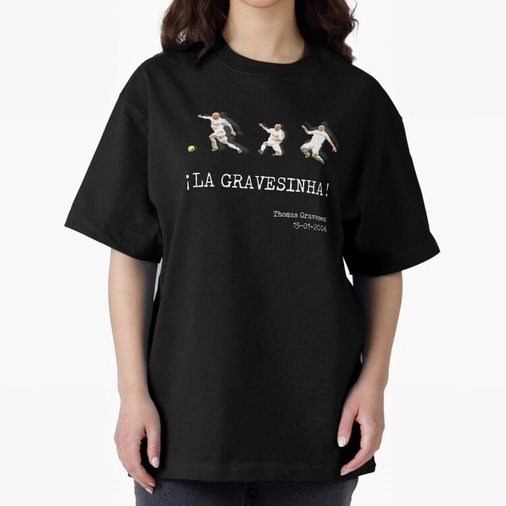 ?La Gravesinha! Oversized T-Shirt Capture the FIFA World Cup 2026 Journey through CR7 and Messi Highlights, Portugal Pride, Football Passion, Legendary Performances, Festival Vibes and Supporter Community; Perfect for People Who Love Argentina,