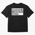 Castolo & Minanda & Ordaz. PES Oversized T-Shirt Stand Proud for FIFA World Cup 2026 USA Canada Mexico Filled with Haaland and Mbappe, England, France and Netherlands Energy, Global Supporter Spirit, Legendary Goals, National Colors and Tournament