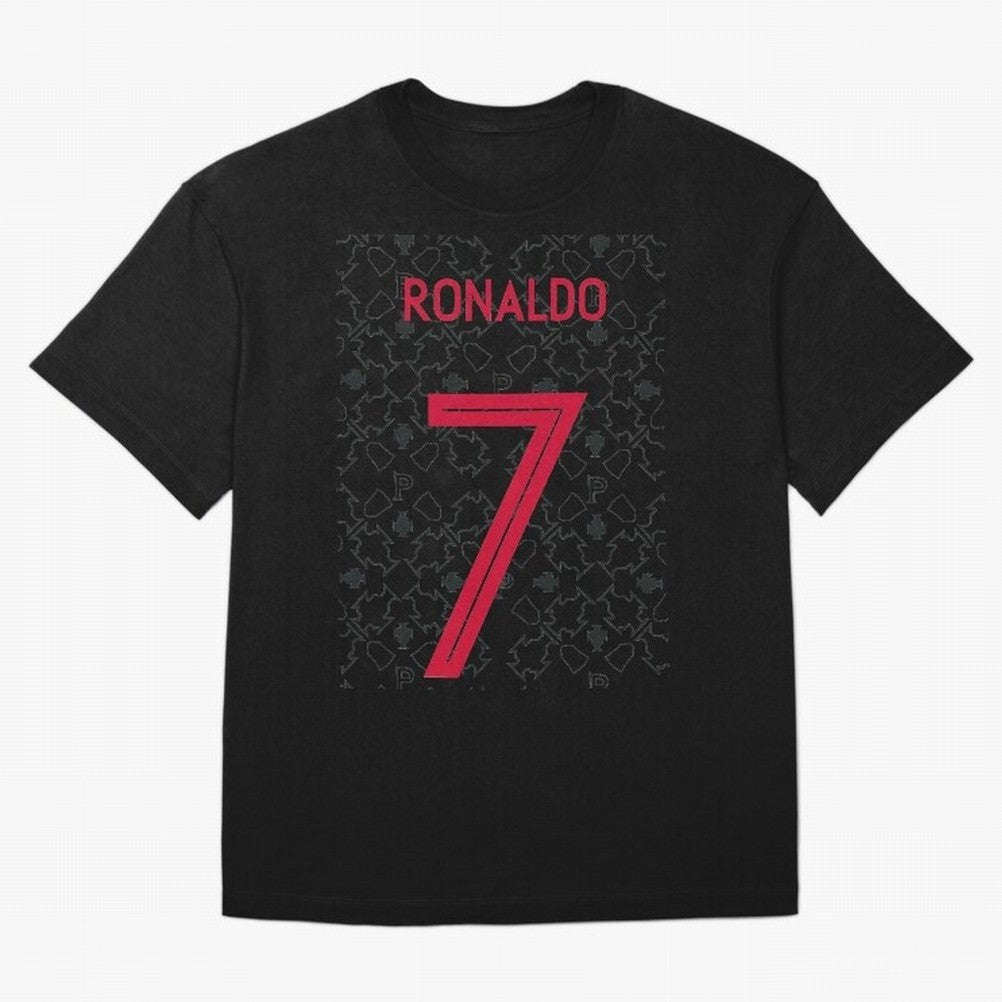 Christiano Ronaldo Portugal Away Jersey 2020 Oversized T-Shirt Show Your Love for Global Football Passion for FIFA World Cup 2026, Made for Haaland and Mbappe, Argentina and Brazil, Tournament Hype, Historic Matchups, Family Viewing Parties and
