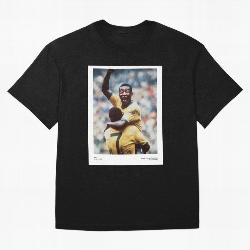 Pele Oversized T-Shirt Carry the Dream of Global Football Passion for FIFA World Cup 2026, Centered on Messi, Neymar and Mbappe, Argentina and Brazil, Fan Favorite Moments, National Team Passion, Big Match Drama and Soccer History; Great for
