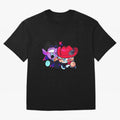 RonaDora chibis Oversized T-Shirt Support Your Favorite Stars during the FIFA World Cup 2026 Journey through Neymar Highlights, Spain and Netherlands Pride, Game Day Rituals, Football Legends, Country Pride and the Road to the Final; Made for