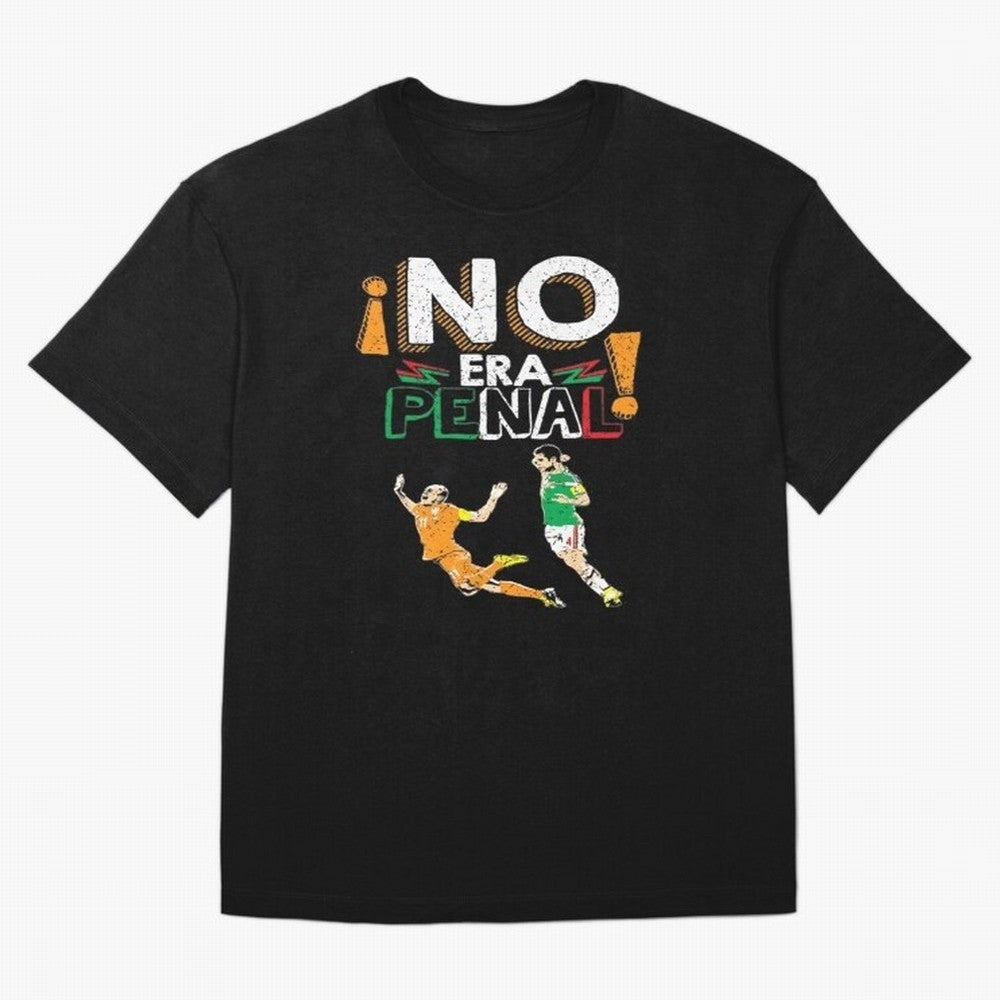 No Era Penal Oversized T-Shirt Relive Legendary Nights from the FIFA World Cup 2026 USA Canada Mexico Journey through Messi Highlights, Brazil Pride, Match Day Excitement, Supporter Culture, Golden Goals and Global Football Passion; Built for
