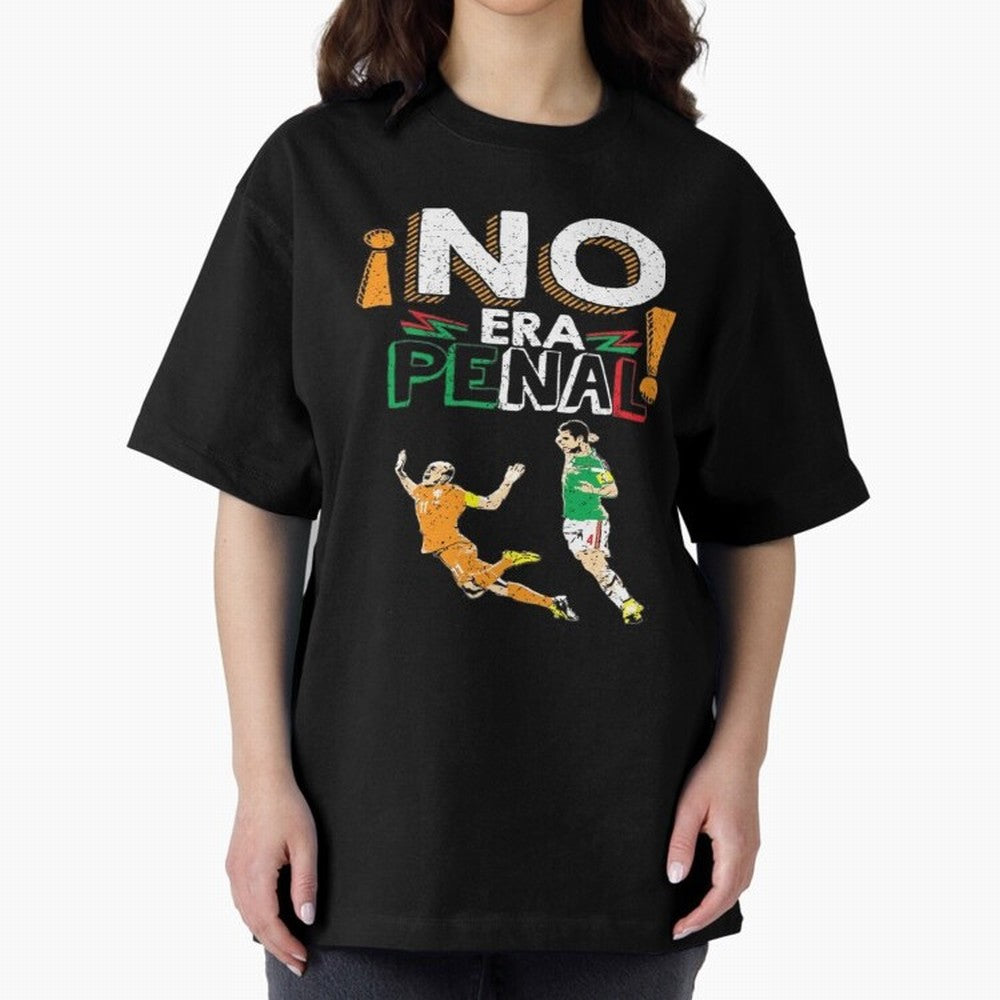 No Era Penal Oversized T-Shirt Relive Legendary Nights from the FIFA World Cup 2026 USA Canada Mexico Journey through Messi Highlights, Brazil Pride, Match Day Excitement, Supporter Culture, Golden Goals and Global Football Passion; Built for
