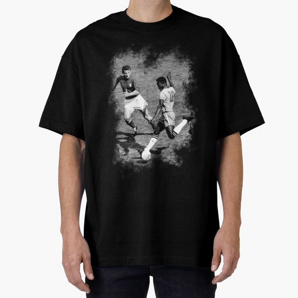 Pele Oversized T-Shirt Treasure the FIFA World Cup 2026 Group Stage Journey through Mbappe Highlights, England, France and Netherlands Pride, Stadium Memories, Football Loyalty, International Chants and Championship Tradition; Ideal for Football