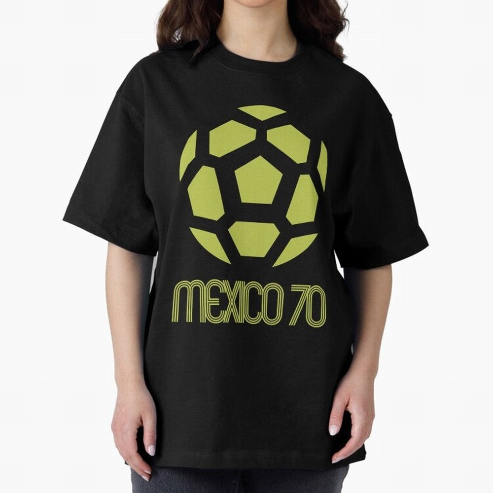 Mexico Oversized T-Shirt Get Ready for FIFA World Cup 2026 USA Canada Mexico Capturing Messi, Neymar and Mbappe, Argentina Energy, Vintage Soccer Flavor, Modern Football Stars, National Flags and Final Night Emotion; Made for Collectors Who Enjoy