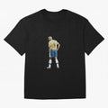 Brazilian Football Player from Milano Oversized T-Shirt Celebrate Football Dreams Across FIFA World Cup 2026 Group Stage Spirit, Connected to Spain and Netherlands, Messi, Neymar and Mbappe, Tournament Hype, Historic Matchups, Family Viewing