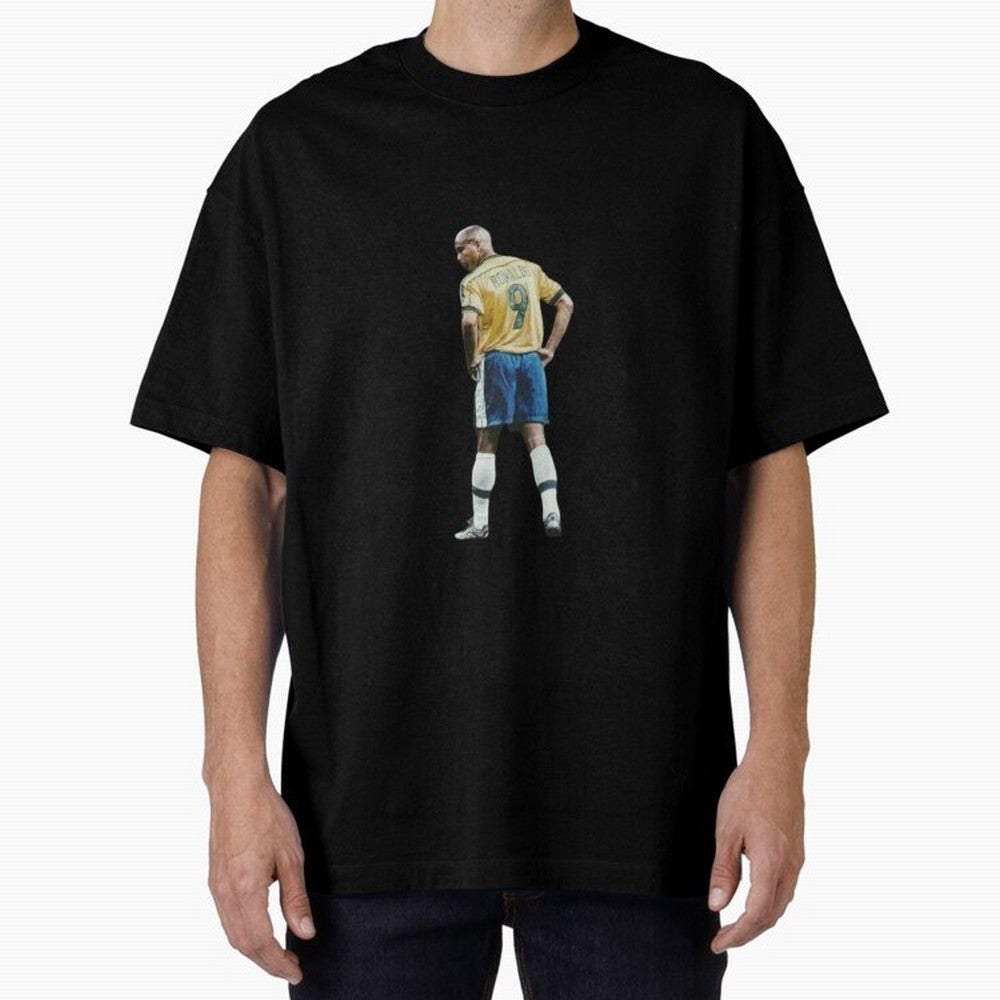 Brazilian Football Player from Milano Oversized T-Shirt Celebrate Football Dreams Across FIFA World Cup 2026 Group Stage Spirit, Connected to Spain and Netherlands, Messi, Neymar and Mbappe, Tournament Hype, Historic Matchups, Family Viewing