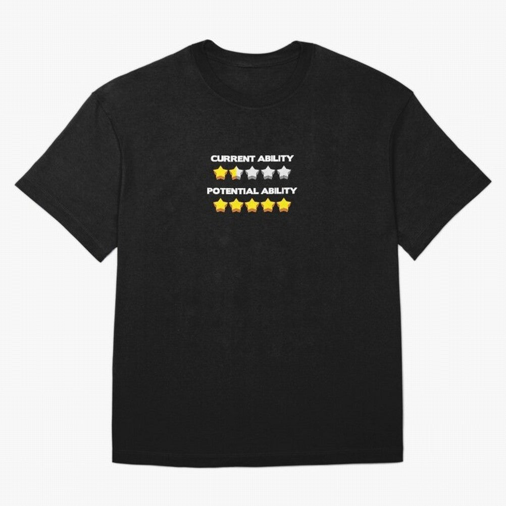 Potential !!!! Oversized T-Shirt Follow the Road to the FIFA World Cup 2026 Group Stage Journey through Cristiano Ronaldo, Haaland and CR7 Highlights, Brazil, Portugal and Argentina Pride, Champion Mindset, Group Stage Buzz, Knockout Tension and