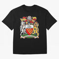 1902 -1960 The First UNITED Crest Large Oversized T-Shirt Celebrate Global Passion for FIFA World Cup 2026 USA Canada Mexico Spirit, Capturing Spain and Netherlands, Messi, Champion Mindset, Group Stage Buzz, Knockout Tension and Passionate Fan