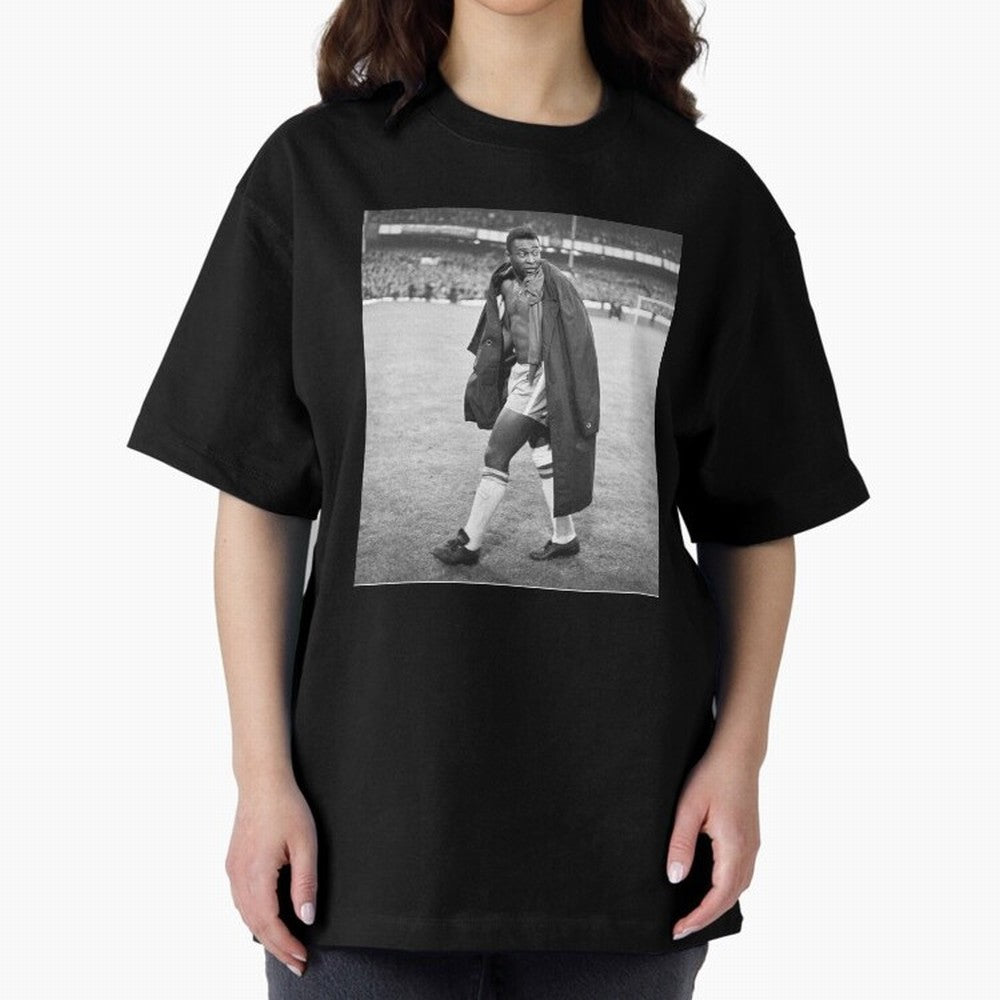 Pele Oversized T-Shirt Honor the Football Icons of the FIFA World Cup 2026 Group Stage Journey through Messi, Neymar and Mbappe Highlights, Argentina Pride, Soccer Culture, Superstar Moments, National Team Dreams and Competitive Fire; Created for