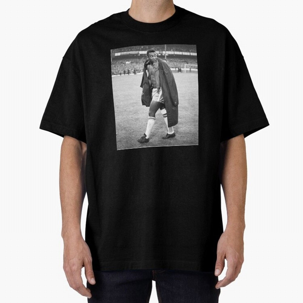 Pele Oversized T-Shirt Honor the Football Icons of the FIFA World Cup 2026 Group Stage Journey through Messi, Neymar and Mbappe Highlights, Argentina Pride, Soccer Culture, Superstar Moments, National Team Dreams and Competitive Fire; Created for