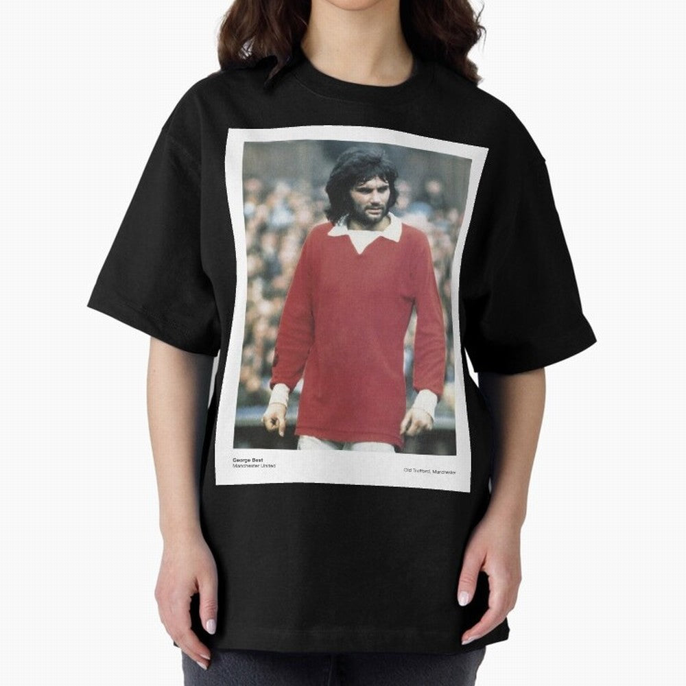 George Best - Manchester United Oversized T-Shirt Carry the Colors and Pride of FIFA World Cup 2026 USA Canada Mexico Made for Mbappe and Neymar, Germany Energy, Worldwide Fan Energy, Dramatic Goals, Stadium Lights and Championship Celebrations;