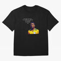 Pele Quote Oversized T-Shirt Bring a Champion Mindset to Match Day Hype around FIFA World Cup 2026 USA Canada Mexico, CR7 and Messi, Germany, Football History, Final Match Energy, Crowd Noise and Once in a Lifetime Moments; Made for Die Hard