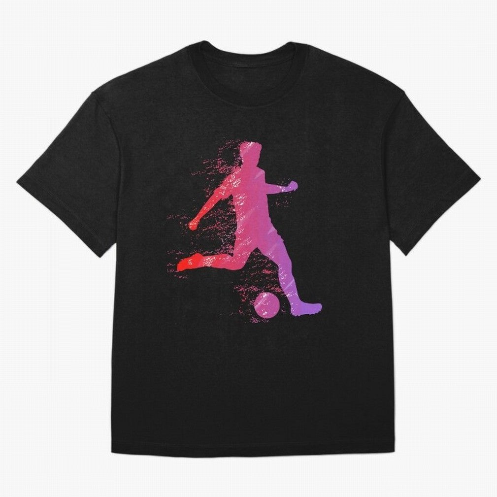 Soccer Player Shoot Oversized T-Shirt Turn Up for FIFA World Cup 2026 USA Canada Mexico Made for Haaland and Mbappe, Netherlands Energy, Match Day Excitement, Supporter Culture, Golden Goals and Global Football Passion; Perfect for Fans,