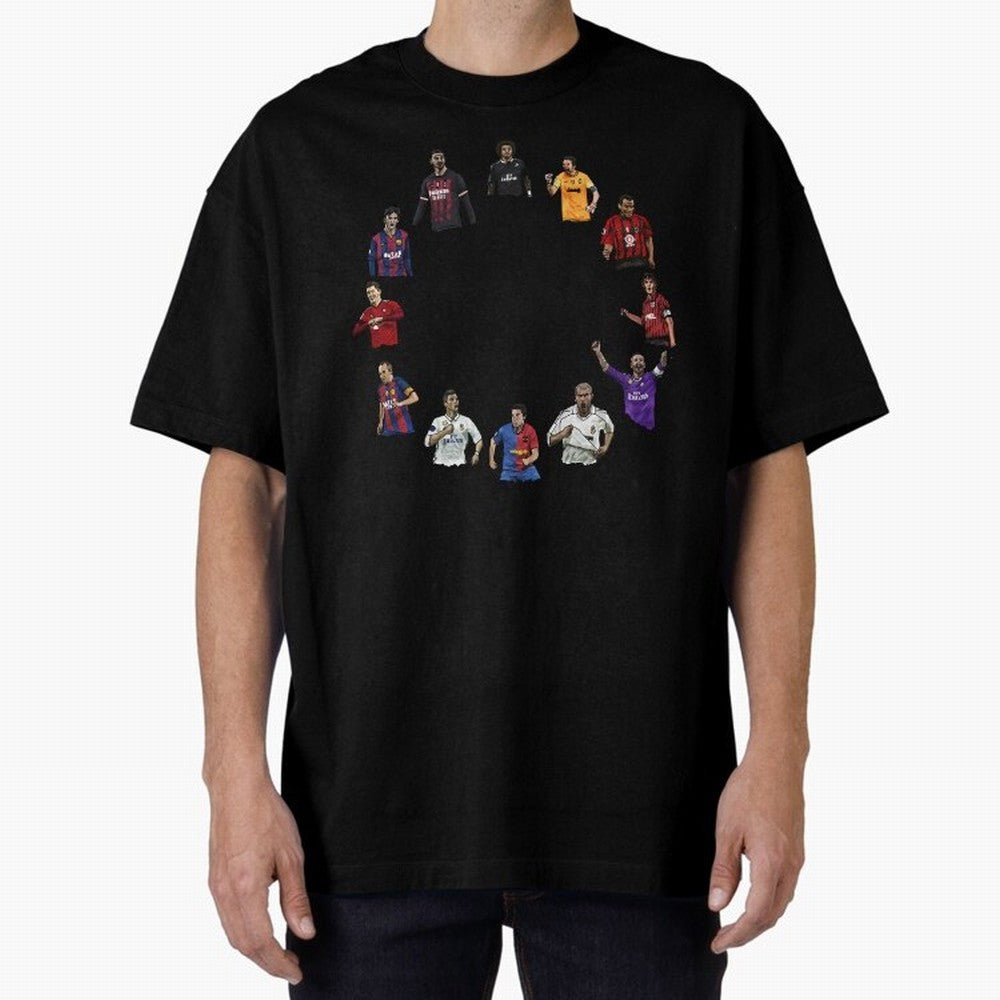 The Best football players Oversized T-Shirt Follow the Road to the FIFA World Cup 2026 USA Canada Mexico Journey through Messi, Neymar and Mbappe Highlights, Netherlands Pride, Classic Soccer Heritage, Championship Pressure, Fan Loyalty and
