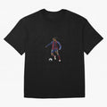 Ronaldinho Gaucho Oversized T-Shirt Step into FIFA World Cup 2026 USA Canada Mexico for Fans of Messi, Neymar and Mbappe and Netherlands, Bringing Classic Soccer Heritage, Championship Pressure, Fan Loyalty and International Pride; Ideal for