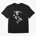 D10S Oversized T-Shirt Show Championship Spirit for FIFA World Cup 2026 for Fans of Mbappe and Neymar and Brazil, Portugal and Argentina, Bringing Classic Soccer Heritage, Championship Pressure, Fan Loyalty and International Pride; Great for