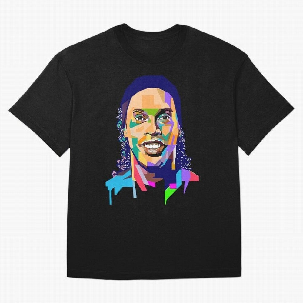 Ronaldinho Oversized T-Shirt Relive Legendary Nights from the FIFA World Cup 2026 USA Canada Mexico Journey through Messi and Cristiano Ronaldo Highlights, England Pride, Game Day Rituals, Football Legends, Country Pride and the Road to the Final;