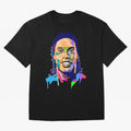 Ronaldinho Oversized T-Shirt Relive Legendary Nights from the FIFA World Cup 2026 USA Canada Mexico Journey through Messi and Cristiano Ronaldo Highlights, England Pride, Game Day Rituals, Football Legends, Country Pride and the Road to the Final;