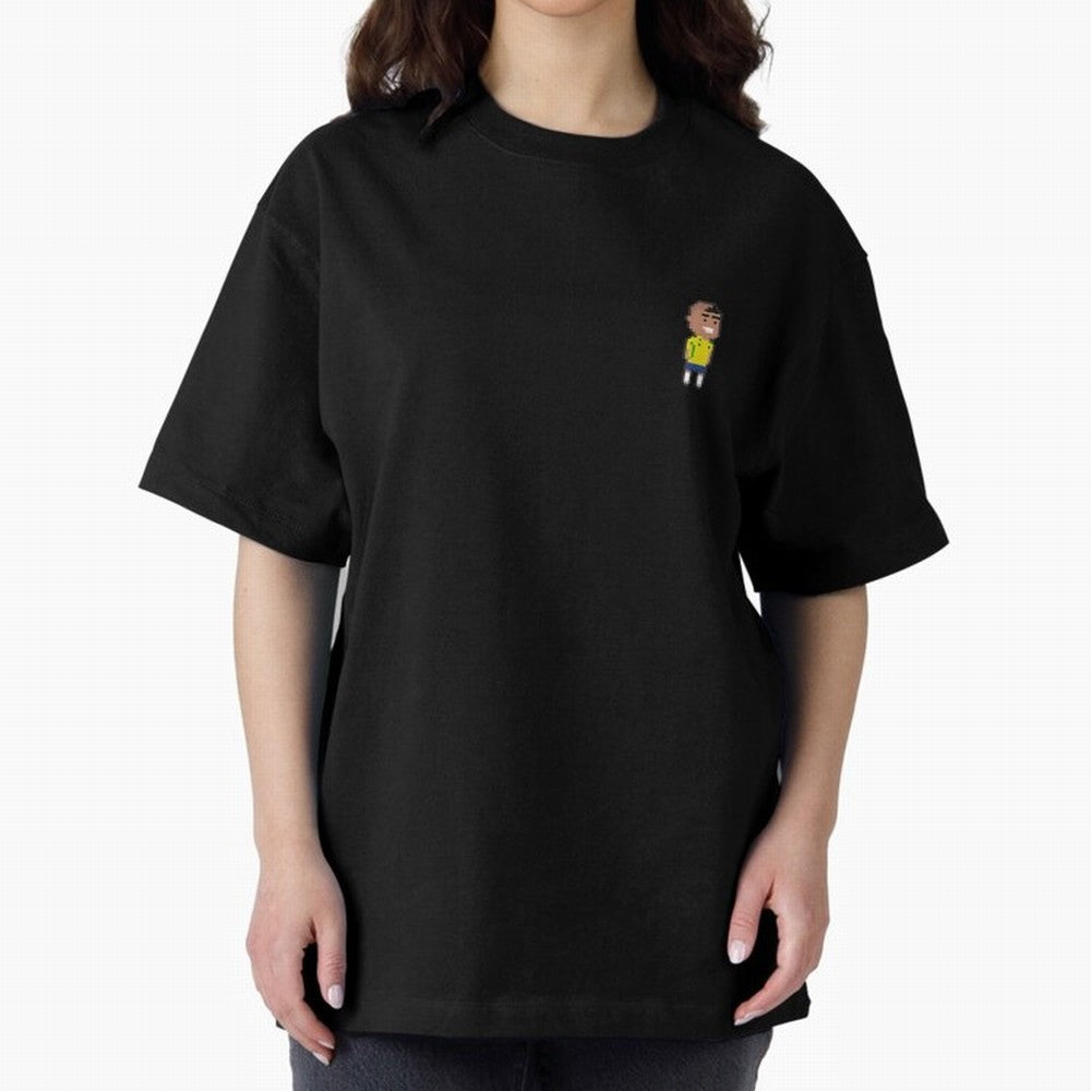 R9 Brazil 2002 Oversized T-Shirt Show Championship Spirit for Match Day Hype around FIFA World Cup 2026, Messi, CR7 and Mbappe, Germany, Classic Soccer Heritage, Championship Pressure, Fan Loyalty and International Pride; Great for Watch Parties,