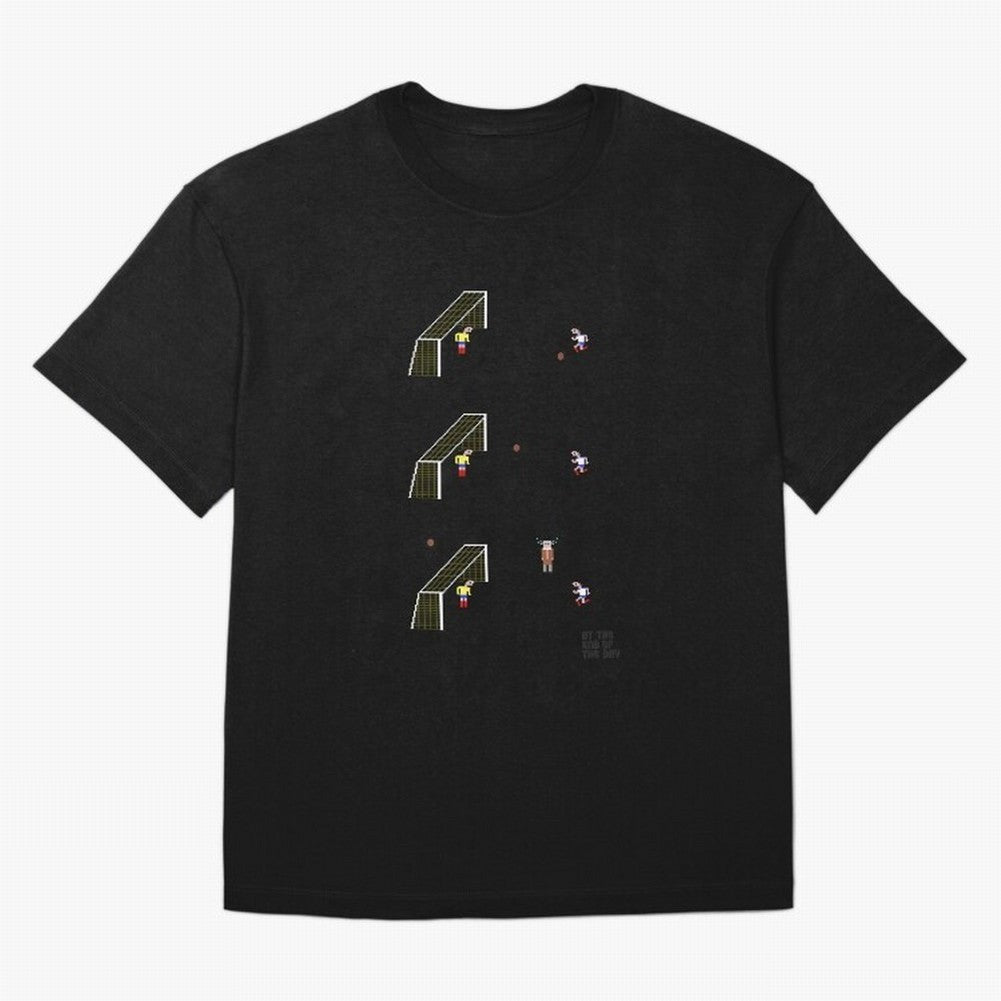 Penalty miss Oversized T-Shirt Carry the Colors and Pride of Global Football Passion for FIFA World Cup 2026 Group Stage, Celebrating Haaland, Brazil, Portugal and Argentina, Vintage Soccer Flavor, Modern Football Stars, National Flags and Final