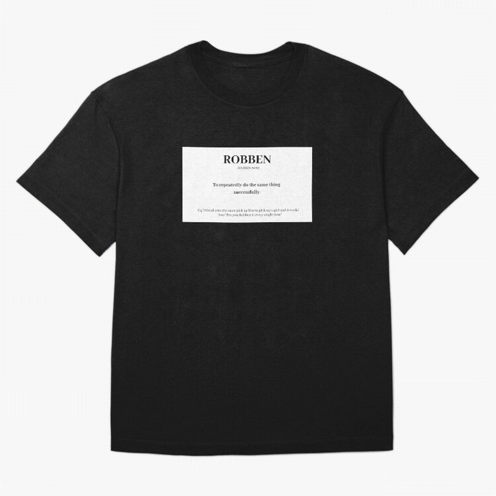 ROBBEN Oversized T-Shirt Celebrate the Next Chapter of Global Football Passion for FIFA World Cup 2026, with CR7, Germany, Stadium Memories, Football Loyalty, International Chants and Championship Tradition; Perfect for Supporters Who Want Bold