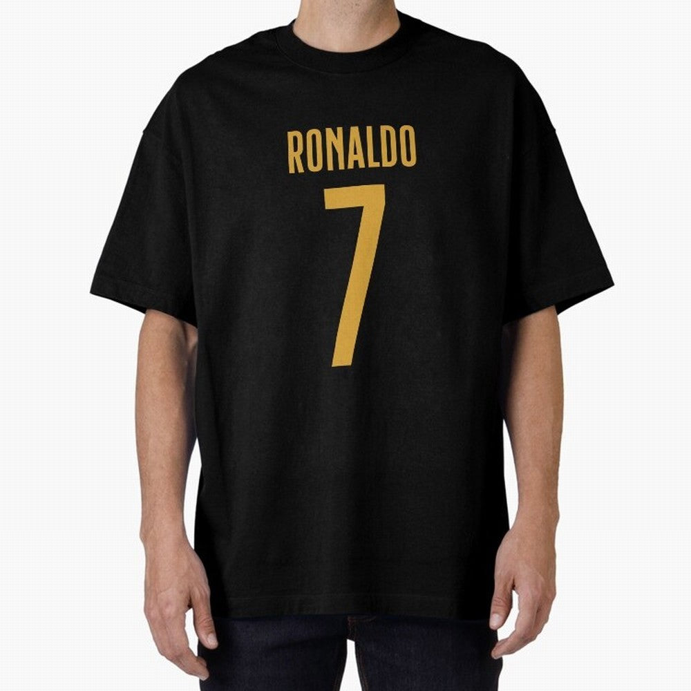 Christiano Ronaldo Portugal Jersey 2023 Oversized T-Shirt Carry FIFA World Cup 2026 USA Canada Mexico Made for Messi, Neymar and Mbappe, Argentina Energy, Football History, Final Match Energy, Crowd Noise and Once in a Lifetime Moments; Perfect for