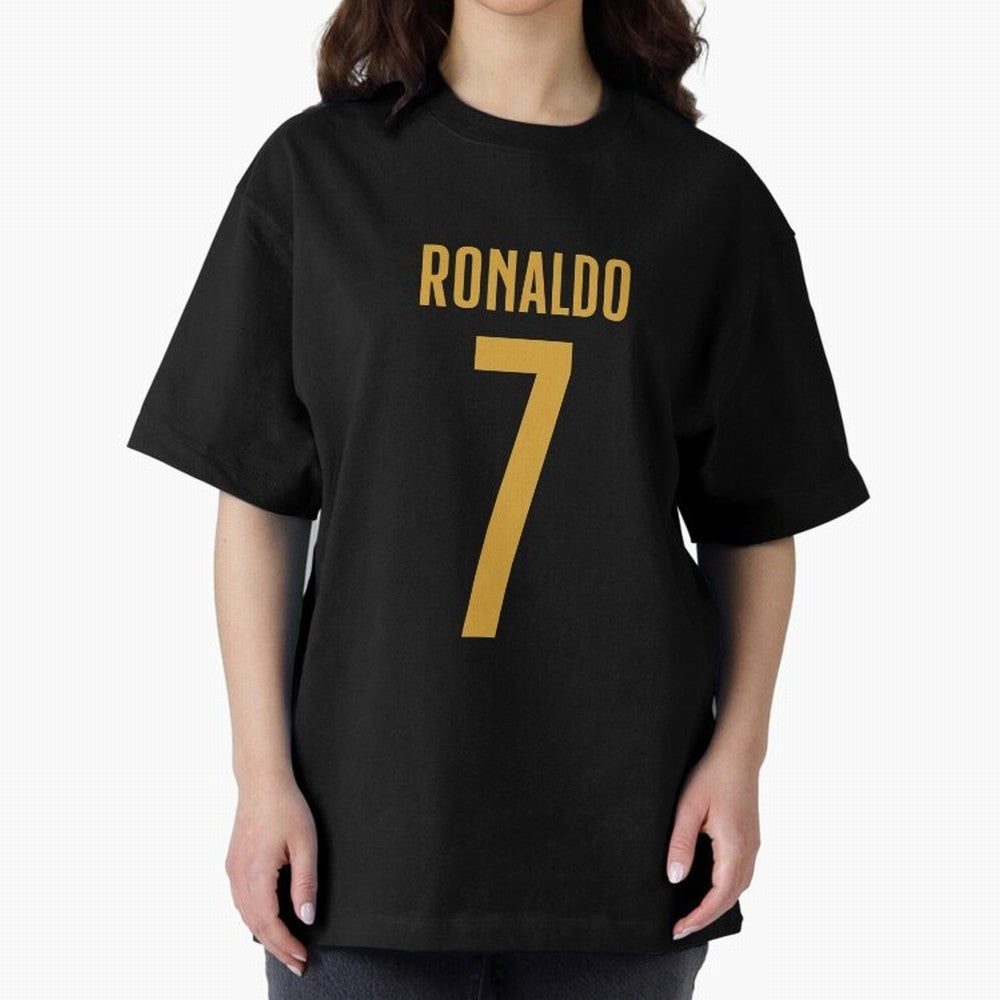 Christiano Ronaldo Portugal Jersey 2023 Oversized T-Shirt Carry FIFA World Cup 2026 USA Canada Mexico Made for Messi, Neymar and Mbappe, Argentina Energy, Football History, Final Match Energy, Crowd Noise and Once in a Lifetime Moments; Perfect for