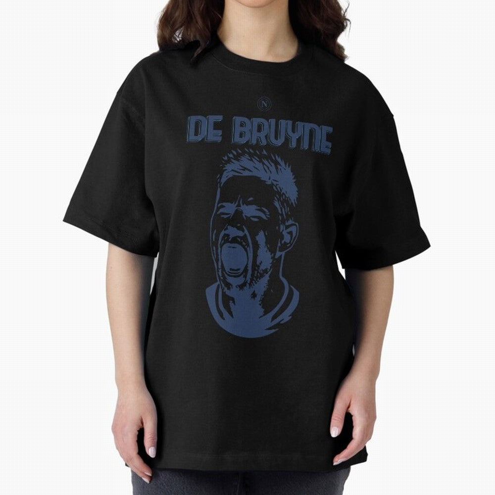 SSC NAPOLI KEVIN DE BRUYNE Oversized T-Shirt Show Love for Legendary Goals in the FIFA World Cup 2026 Group Stage Journey through Neymar Highlights, France and Portugal Pride, Vintage Soccer Flavor, Modern Football Stars, National Flags and Final