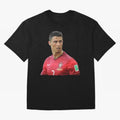 Ronaldo @AmazinProDesign Oversized T-Shirt Enjoy the Biggest Football Party of FIFA World Cup 2026 Group Stage Filled with Messi, Neymar and Mbappe, Netherlands Energy, Goal Celebration Energy, Supporter Heritage, Football Icons and Worldwide