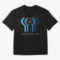 Retro Word Cup Logo1 Oversized T-Shirt Honor the Football Icons of the FIFA World Cup 2026 USA Canada Mexico Journey through Neymar Highlights, Germany Pride, Sports Nostalgia, International Competition, Famous Players and Unforgettable Victories;