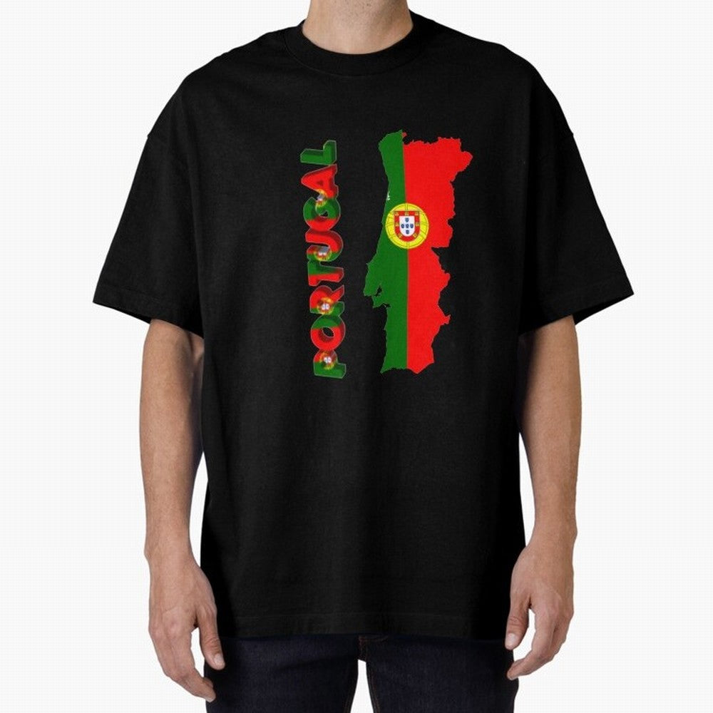 Portugal, a dream country... with Bethlehem its most visited attraction. Oversized T-Shirt Show Up for the Glory of FIFA World Cup 2026 Group Stage Spirit, Made for France and Portugal, Messi, Neymar and Mbappe, Championship Spirit, Famous Goals,