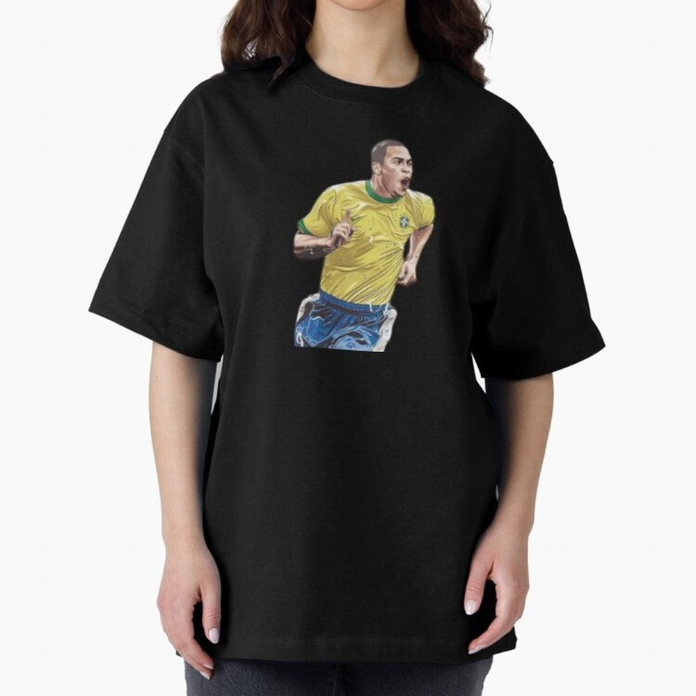 Ronaldo Oversized T-Shirt Support Global Football Passion for FIFA World Cup 2026, Featuring Cristiano Ronaldo, Spain and Netherlands, Soccer Culture, Superstar Moments, National Team Dreams and Competitive Fire; Perfect for Fans, Collectors,