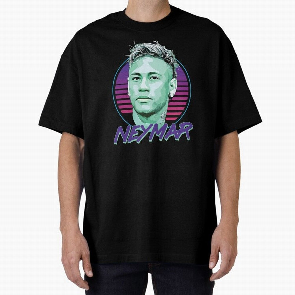 Neymar JR Oversized T-Shirt Bring Legendary Rivalry Energy to the FIFA World Cup 2026 Journey through Mbappe Highlights, Spain and Netherlands Pride, Football Festival Excitement, Trophy Ambitions, Country Rivalries and Star Player Buzz; Ideal for