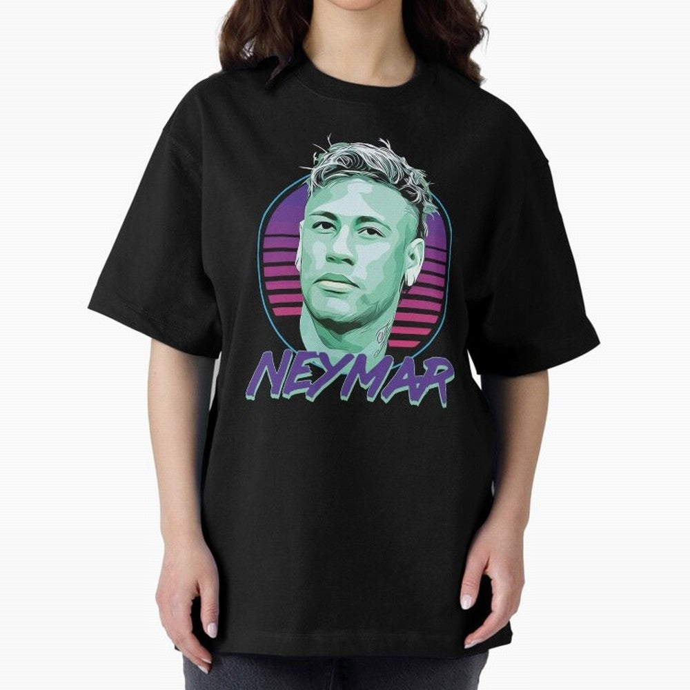 Neymar JR Oversized T-Shirt Bring Legendary Rivalry Energy to the FIFA World Cup 2026 Journey through Mbappe Highlights, Spain and Netherlands Pride, Football Festival Excitement, Trophy Ambitions, Country Rivalries and Star Player Buzz; Ideal for