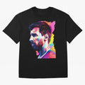 GOAT Messi - illustration Oversized T-Shirt Experience FIFA World Cup 2026 Group Stage Highlighting Neymar, France Energy, Supporter Pride, Iconic Celebrations, Legendary Names and Global Match Day Energy; Built for Supporters Chasing Trophy