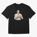 Gareth Bale Love Sign Celebration Oversized T-Shirt Show Your Tournament Heart for FIFA World Cup 2026 for Fans of Messi and Cristiano Ronaldo and Brazil, Bringing Match Day Excitement, Supporter Culture, Golden Goals and Global Football Passion;