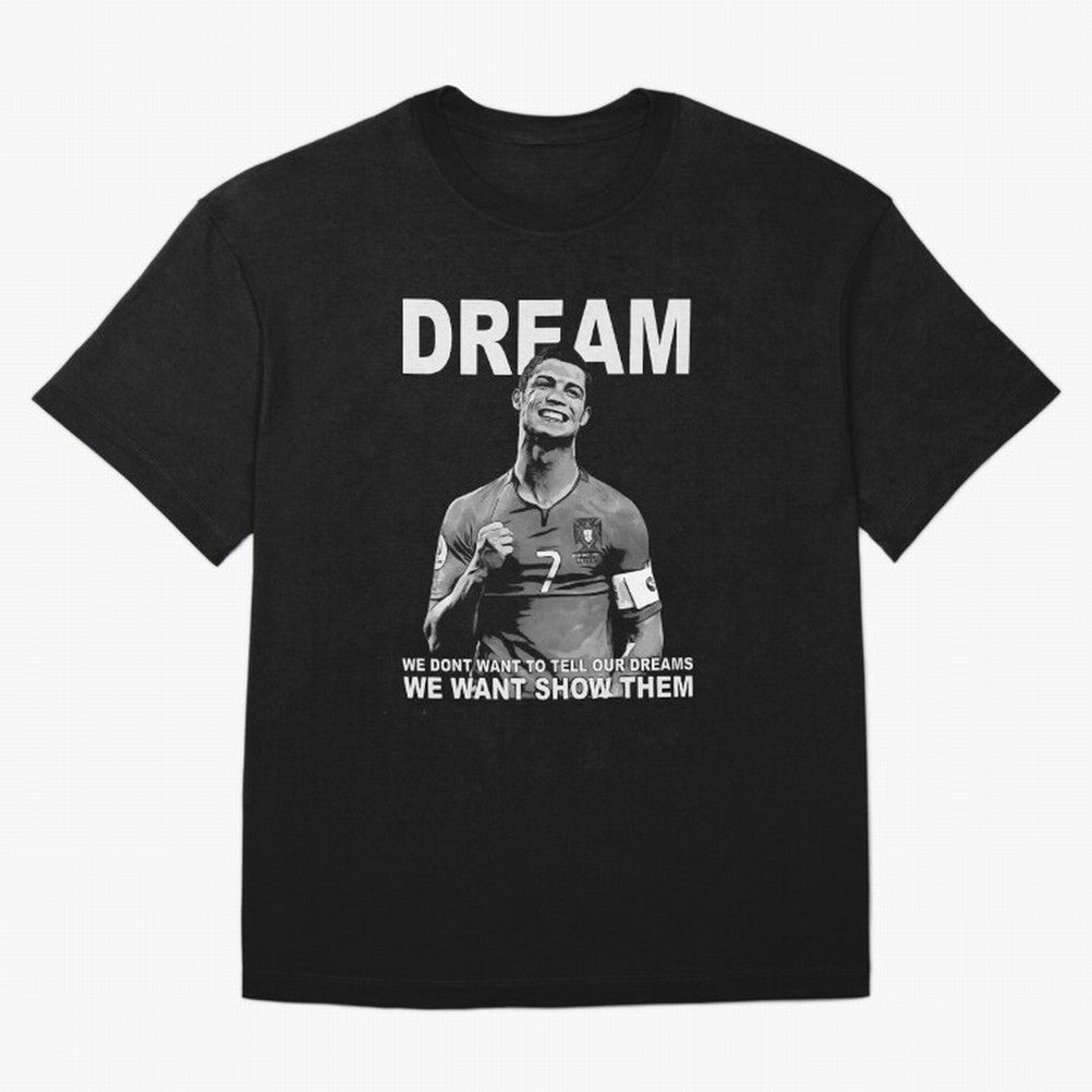 christiano ronaldo Oversized T-Shirt Carry the Dream of Global Football Passion for FIFA World Cup 2026 USA Canada Mexico, Inspired by Cristiano Ronaldo, Haaland and CR7, Argentina, Football History, Final Match Energy, Crowd Noise and Once in a